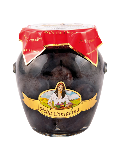 Маслины Bella Contadina Белла ди Чериньола с косточкой, 290г
