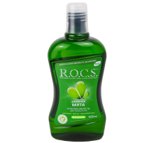 Ополаскиватель для полости рта R.O.C.S. со вкусом двойной мяты, 400мл