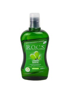 Ополаскиватель для полости рта R.O.C.S. со вкусом двойной мяты, 400мл