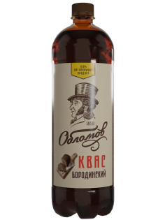 Квас Обломов Бородинский, 1л