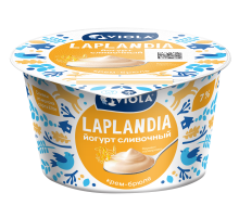 Йогурт Viola Laplandia Крем-брюле сливочный 7%, 180г