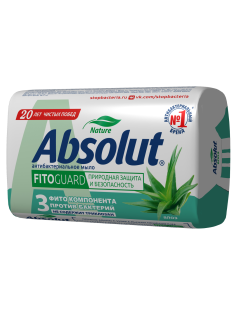 Мыло туалетное Absolut Fitoguard Алоэ, 90г