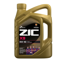 Масло моторное синтетическое Zic X9 5W-40, 4л