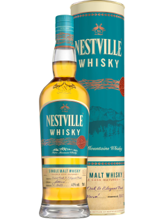 Виски Nestville Single Malt в подарочной упаковке, 0.7л