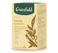 Чай Greenfield Natural Tisane Джинджер 20шт, 36г