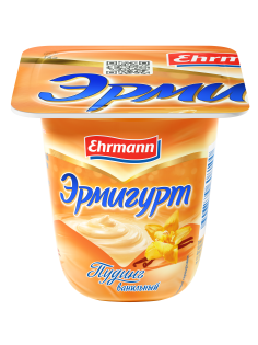 Пудинг Ehrmann Эрмигурт ваниль 3%, 100г