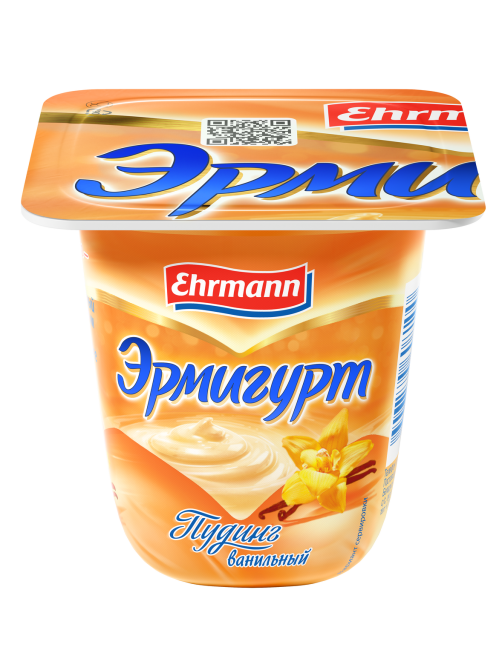Пудинг Ehrmann Эрмигурт ваниль 3%, 100г