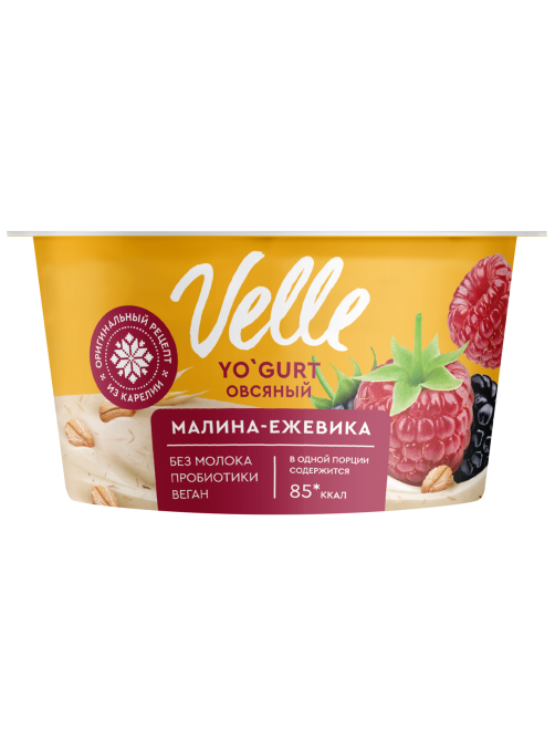 Продукт овсяный Velle малина-ежевика, 130г