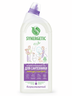 Средство для сантехники Synergetic Лаванда-шалфей, 1.5л