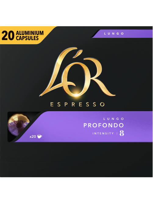 Кофе в капсулах L’or Лунго Профондо для кофемашин Nespresso 20шт, 104г