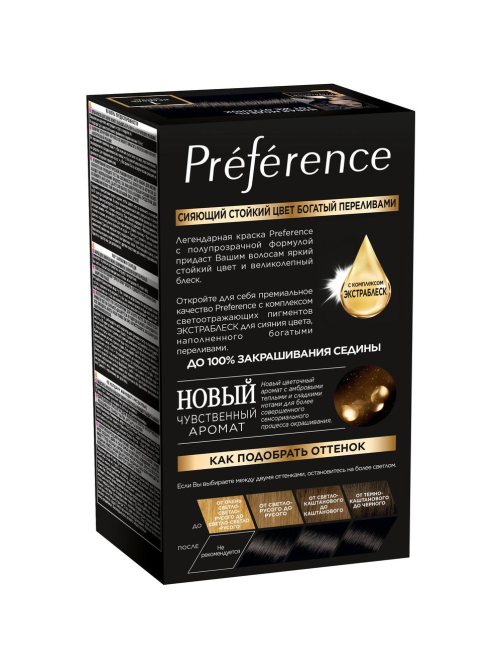 Краска для волос L'Oreal Preference 1.0 Неаполь, 243мл