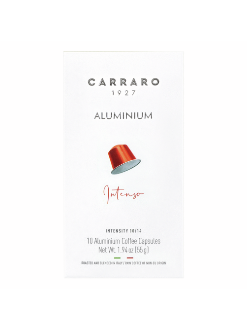 Кофе в капсулах Carraro Intenso для кофемашин Nespresso 10шт, 55г