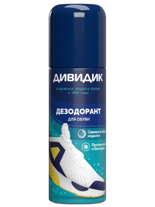 Дезодорант для обуви Дивидик аэрозоль, 125мл