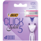 Сменные кассеты для женской бритвы BIC Click 5 Soleil 5 лезвий увлажняющая полоска с алоэ вера, 4 шт