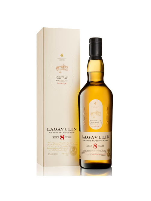 Виски Lagavulin 8-летний в подарочной упаковке, 0.7л