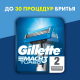 Кассета для бритвенного станка Gillette Mach3 Turbo, 2шт