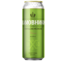 Пиво Хамовники Пильзенское, 0.45л