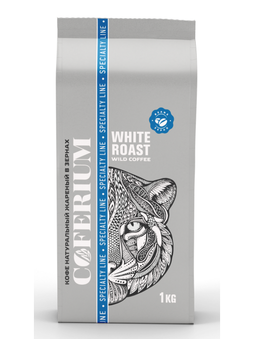 Кофе Coferium White roast в зернах, 1кг
