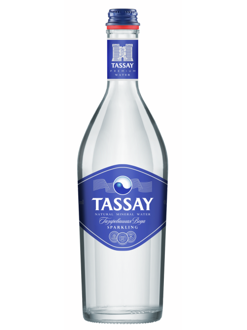 Вода Tassay минеральная газированная стекло, 750мл