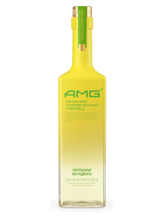 Настойка AMG ананас и кайенский перец полусладкая, 0.5л