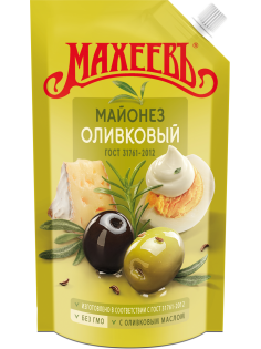Майонез Махеевъ Оливковый 67%, 380г