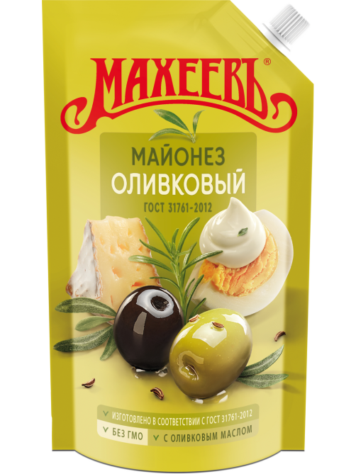 Майонез Махеевъ Оливковый 67%, 380г