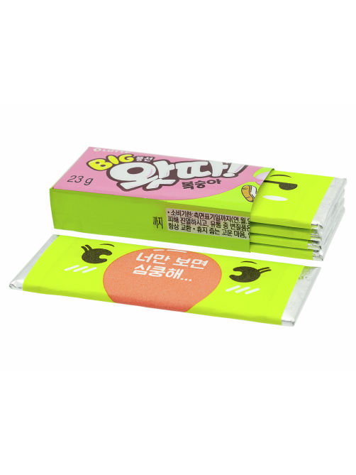 Жевательная резинка Lotte Whatta Peach, 23г x 16 шт