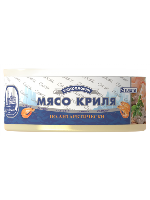 Мясо криля антарктического Ультрамарин паштет, 105г