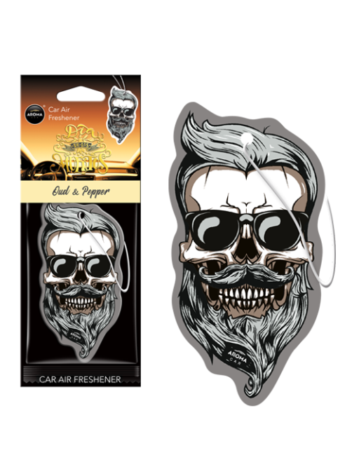 Ароматизатор для автомобиля Aroma Car Dia fe los muertos Oud & Pepper