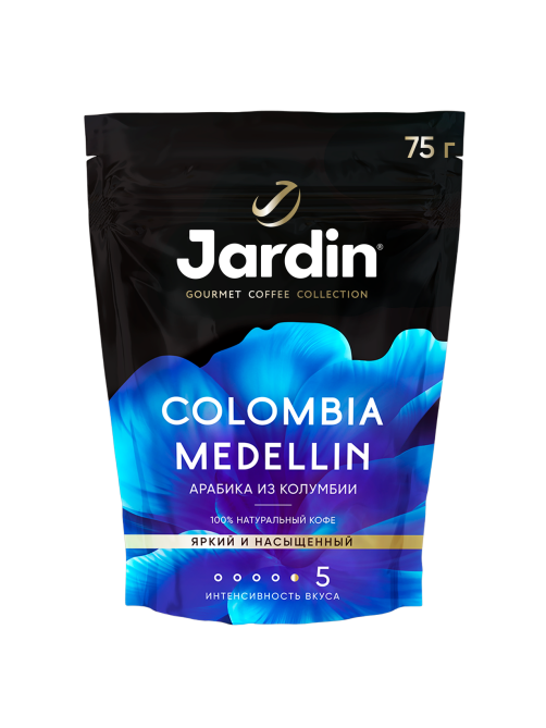 Кофе Jardin Колумбия Меделлин растворимый, 75г