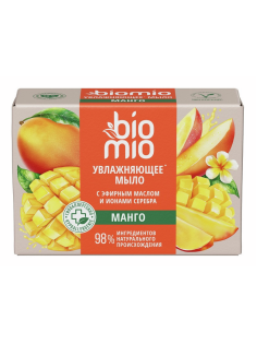 Мыло туалетное BioMio Vegan Soap Баттер манго, 90г
