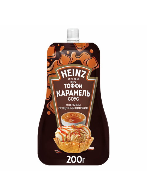 Соус десертный Heinz тоффи карамель, 200г