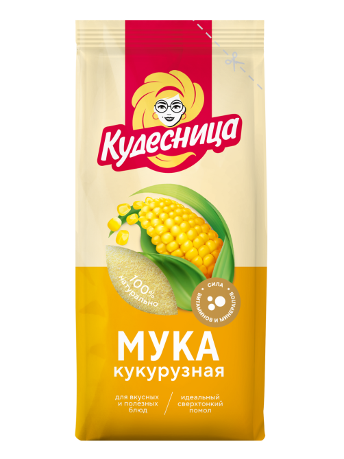 Мука кукурузная Кудесница ГОСТ, 500г