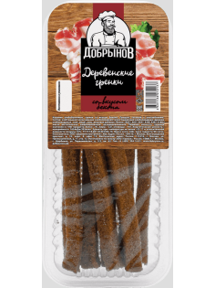 Гренки Добрынов Деревенские бекон, 100г