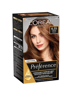 Краска для волос L'Oreal Preference 6.35 Гавана, 243мл