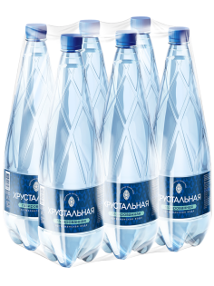 Вода Хрустальная газированная, 1.5л x 6 шт