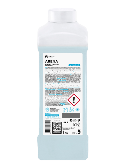 Средство для пола Grass Arena с полирующим эффектом, 1л