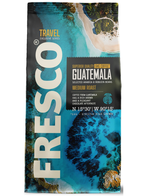Кофе Fresco Guatemala в зернах, 900г