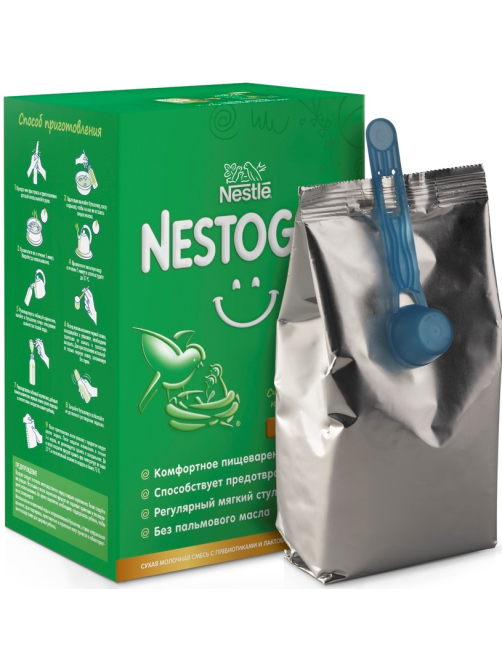 Смесь молочная детская Nestogen 1 с рождения, 600г