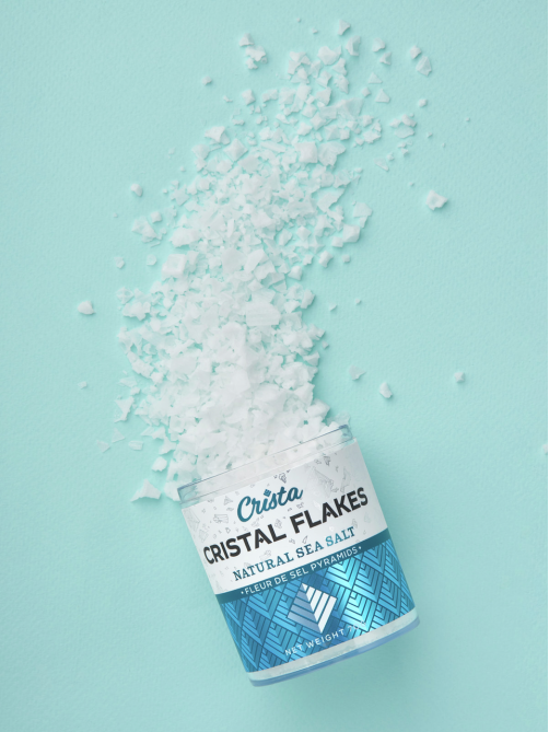 Соль Fleur de Sel Crista Flakes морская натуральный вкус, 70г