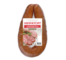 Колбаса Мираторг Краковская полукопченая, 330г