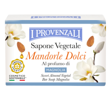 Мыло туалетное I Provenzali Миндаль с ароматом магнолии, 100г
