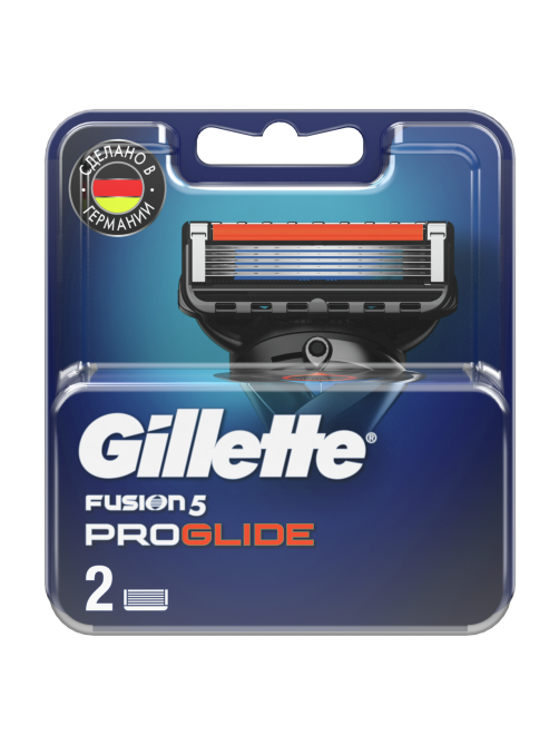 Кассета для бритвенного станка Gillette Fusion Proglide, 2шт