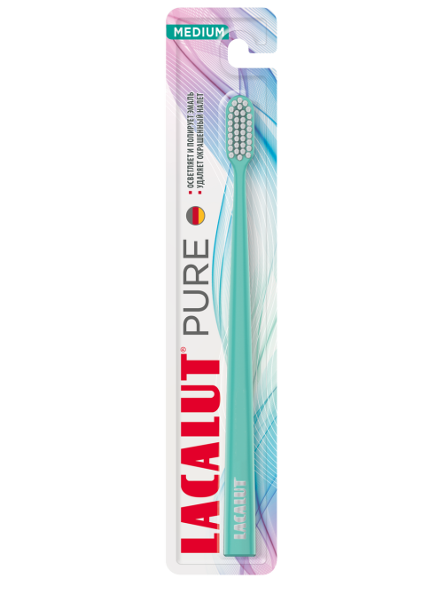 Зубная щетка Lacalut Pure средняя