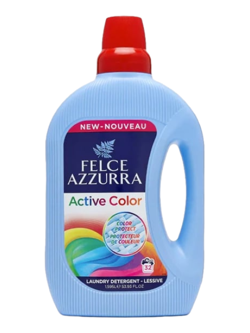 Жидкое моющее средство для стирки белья Felce Azzurra Защита Цвета, 1.595л