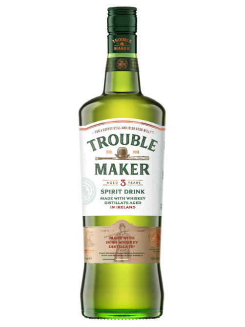 Напиток спиртной Trouble Maker зерновой купаж выдержанный, 0.7л