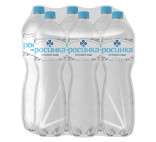Вода Росинка Липецкая питьевая негазированная, 1.5л x 6 шт