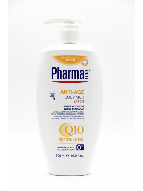 Молочко для тела Pharmline Anti-age, 500мл