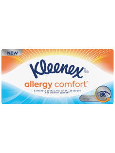 Салфетки бумажные Kleenex Allergy Comfort, 56 листов
