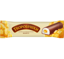 Сырок творожный глазированный Творобушки с манго 20%, 40г